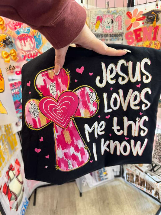 Comfort Colors Jesus loves me